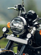 Legundary (LCB) Super Meteor 650 Cosmic Headlight Grill for Royal Enfield Super Meteor 650.