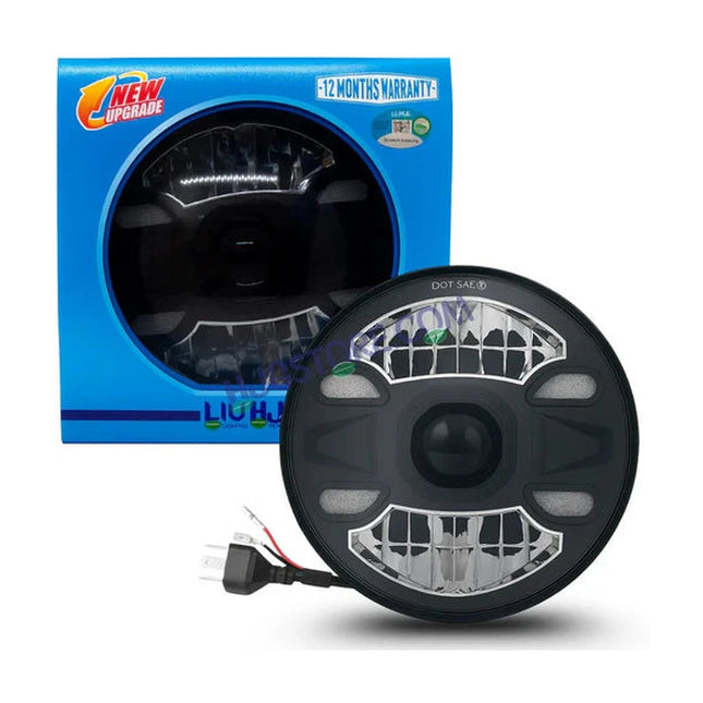 hjg 4 dot drl 100w 7 inch headlight