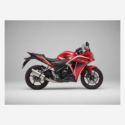 Honda CBR 250R with Barrel Rogue 2.0 performance exhaust