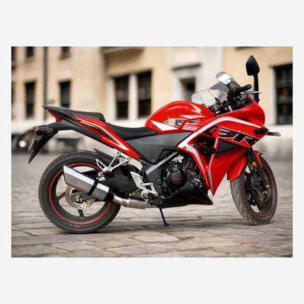 Honda CBR 250R with Barrel Rogue 2.0 performance exhaust