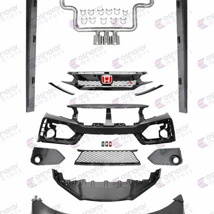 Honda Civic Type R Body Kit fitted