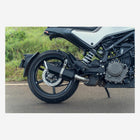 Husqvarna Svartpilen and Vitpilen with Barrel Rogue performance exhaust