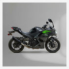 Kawasaki Ninja 500 with Barrel Rogue performance exhaust