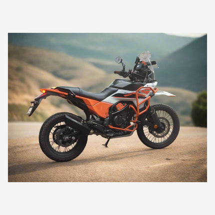 KTM 390 Adventure and Enduro S, X and R with Barrel Rogue 2.0 performance exhaust