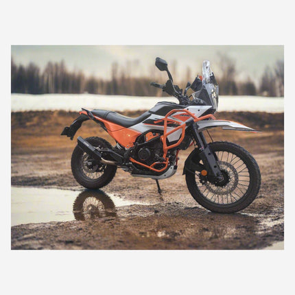 KTM 390 Adventure and Enduro S, X and R with Barrel Rogue 2.0 performance exhaust