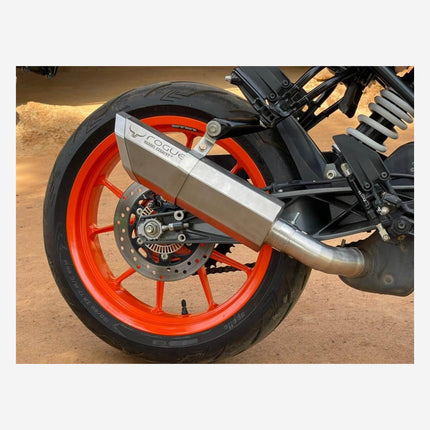 KTM Duke, RC and Adventure with Barrel Rogue performance exhaust