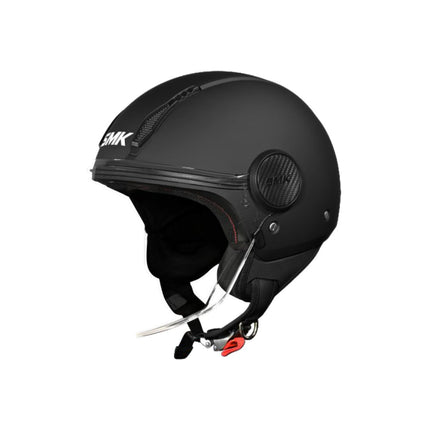 SMK Laminar Open Face Helmet - MA200 - Matt Black