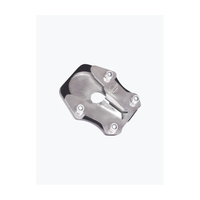 lcb calx side stand base for ktm adventure 390 stainless steel wide foot support