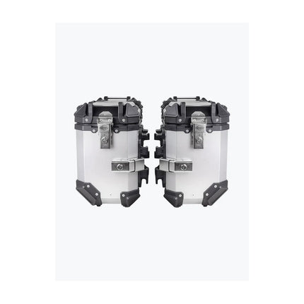 lcb fort knox series sb 36l aluminium side box silver