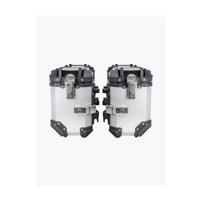 lcb fort knox series sb 36l aluminium side box silver