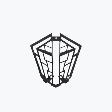 LCB Obex Headlight Grill for KTM Adventure 390 – Black Mild Steel Headlight Protector