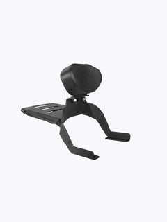 Legundary Interceptor 650 Backrest With Carrier – Mild Steel, Black.