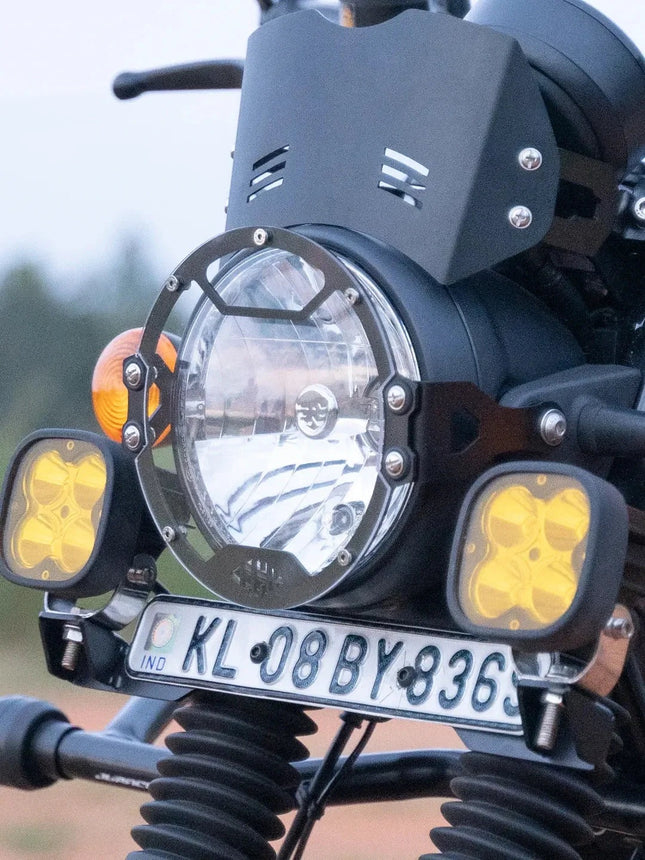 Legundary RE Hunter 350 Oculus Headlight Shield.