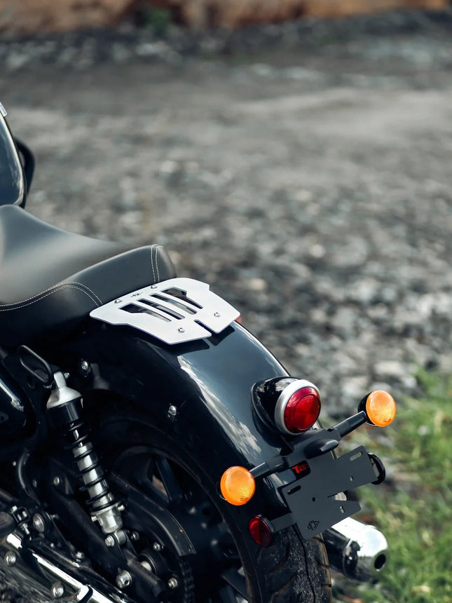 Legundary (LCB) Super Meteor 650 Vermillion Solo Carrier for Royal Enfield Super Meteor 650.