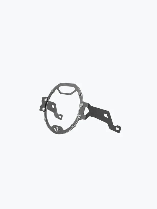 LCB Oculus Headlight Shield for Hero XPulse – Black Mild Steel & Polycarbonate Protector