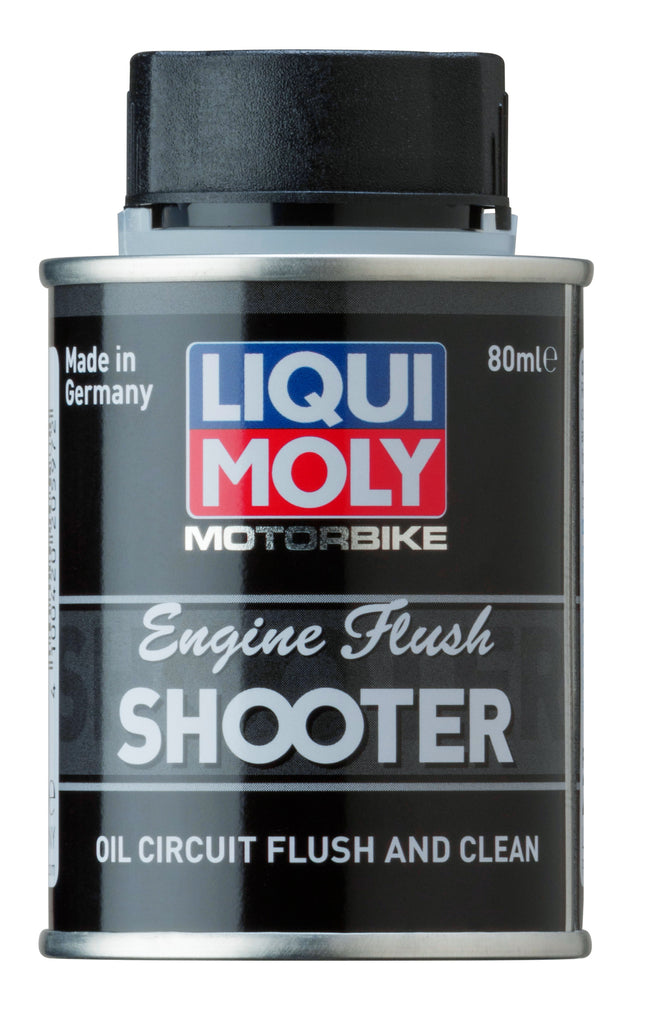 Liqui Moly Motorbike Engine Flush Shooter pre-oil-change cleaner 80 ml