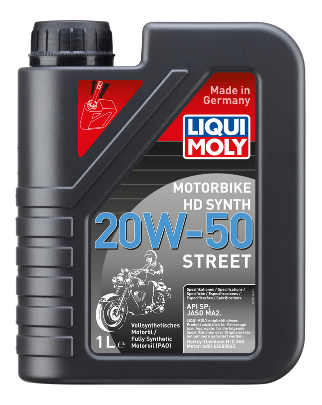 Liqui Moly Motorbike HD 20W-50 Street synthetic technology engine oil 1 litre