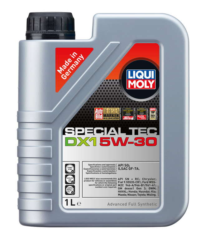 Liqui Moly Special Tec DX1 5W-30 fully synthetic engine oil 1 litre