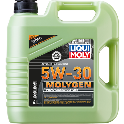 Liqui Moly Molygen 5W-30 engine oil 4 litre