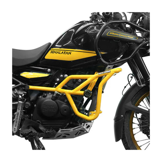 moto torque himalayan 450 panther crash guard yellow