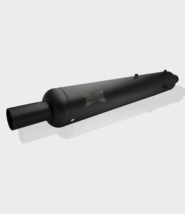 Moto Torque Replica Black Exhaust BS6 black finish motorcycle exhaust