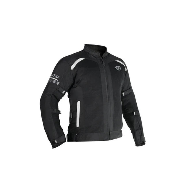 mototorque vento riding jacket white