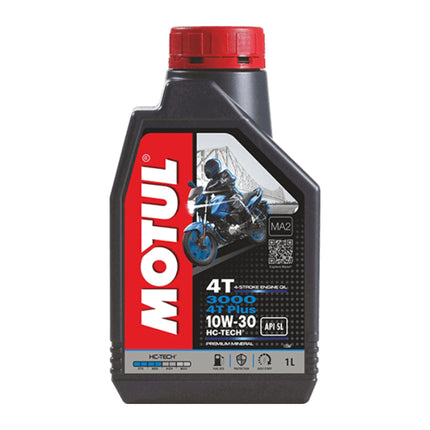 Motul 3000 4T Plus 10W-30 HC-Tech engine oil 1L