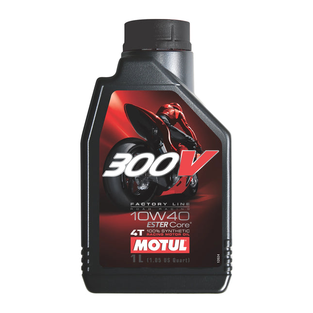 Motul 300V Factory Line 4T 10W-40 fully synthetic ester racing engine oil 1L