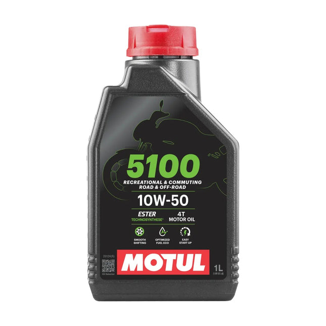Motul 5100 10W-50 4T Technosynthese Engine Oil (1L)