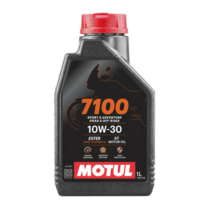 Motul 7100 4T 10W-30 100% synthetic ester engine oil 1L