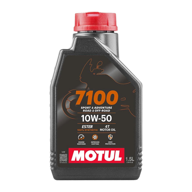 Motul 7100 4T 10W-50 100% synthetic ester engine oil 1.5L