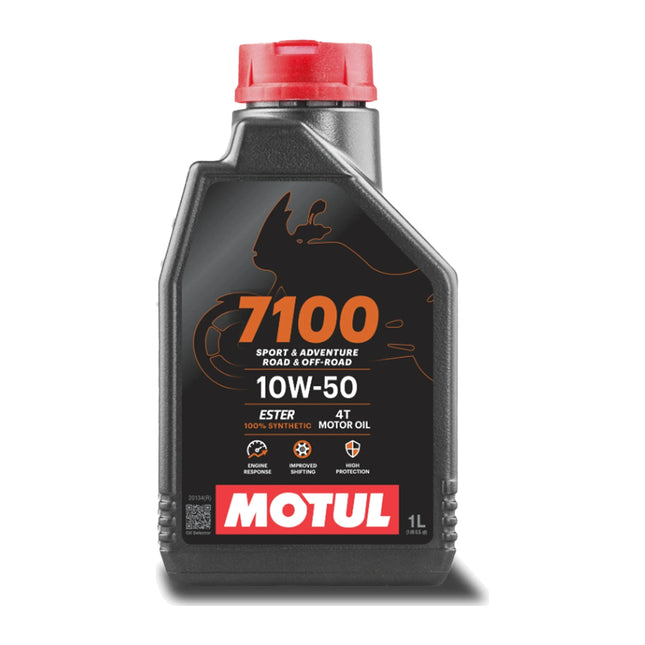 Motul 7100 4T 10W-50 100% synthetic ester engine oil 1L