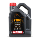 Motul 7100 4T 15W-50 100% synthetic ester engine oil 2.5L for Royal Enfield 650, KTM and Dominar