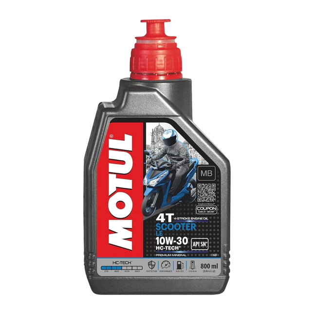 Motul Scooter LE 4T 10W-30 HC-Tech scooter engine oil 800ml