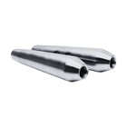 NGage ROXOR slip-on exhaust pair in chrome for Royal Enfield Interceptor 650 and Continental GT 650