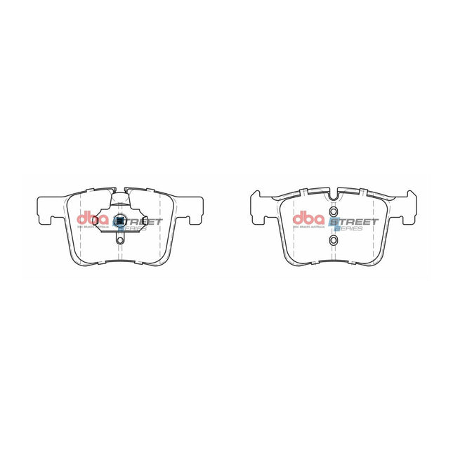 DBA Brake Pads for Mini COUNTRYMAN 2016 ONWARDS F60
