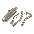 Powerage full system exhaust for Hero XPulse 200 4V, header, mid pipe and silencer