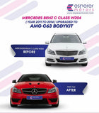 Mercedes C-Class W204 to C63 AMG Body Kit