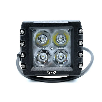 Maddog Delta performance auxiliary lights – compact 30W LED pods with 6400 lumens output and aluminum housing.