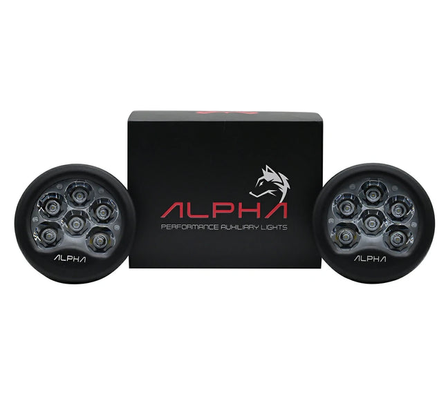 Maddog Alpha performance auxiliary lights – 9600 lumens, IP67 waterproof, universal-fit aluminum body.