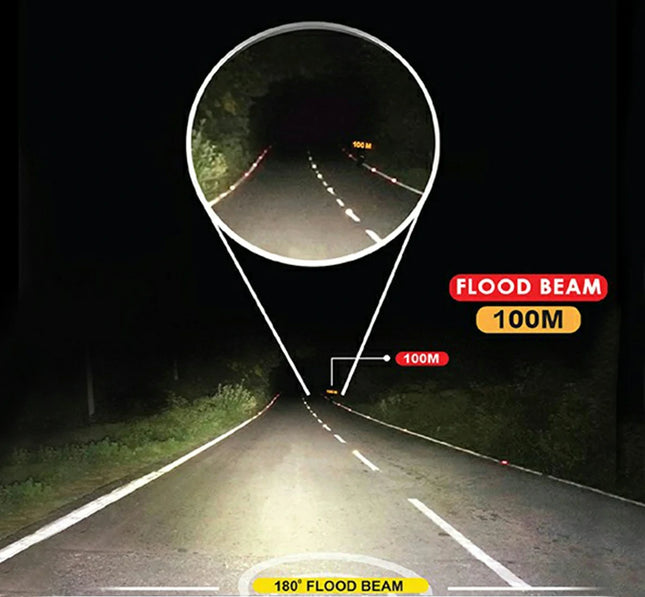 Maddog Scout Performance Auxiliary Lights | 3000 Lumens | Compact 10W LED Pods