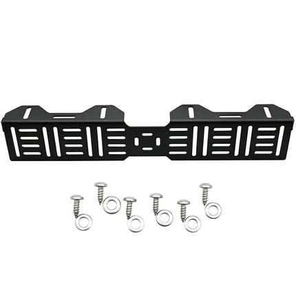 Maddog 4-Wheeler Number Plate Clamp – Steel Light Mount Bracket for 4 Auxiliary Lights