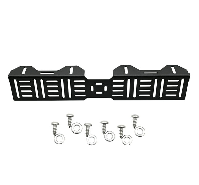 Maddog 4-Wheeler Number Plate Clamp – Steel Light Mount Bracket for 4 Auxiliary Lights