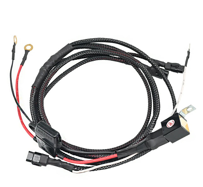 Maddog Standard Wire Harness – 100W Waterproof Auxiliary Light Wiring Kit (Up to 10A)