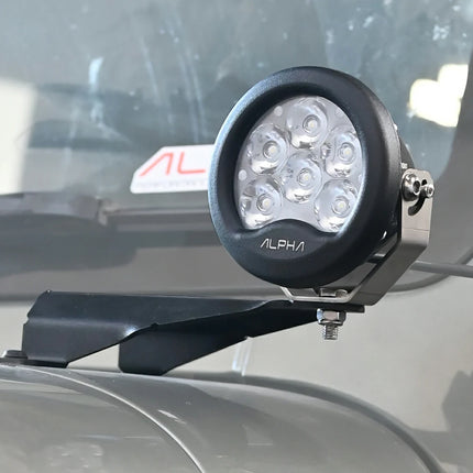 Maddog Thar Bonnet Clamp – Precision LED Light Mount for New Mahindra Thar