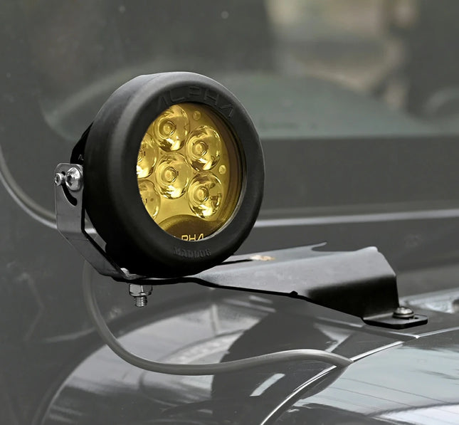 Maddog Thar Bonnet Clamp – Precision LED Light Mount for New Mahindra Thar