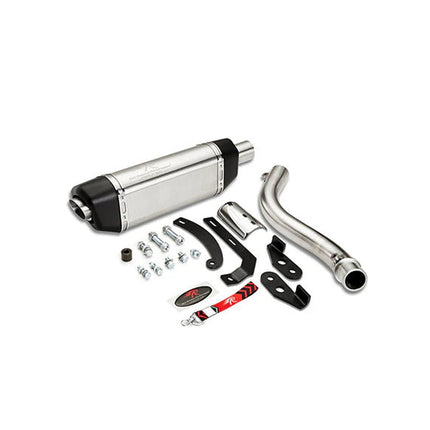 red rooster vertex pro exhaust himalayan 450 matte