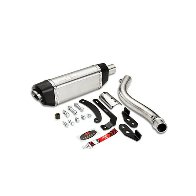 red rooster vertex pro exhaust himalayan 450 matte