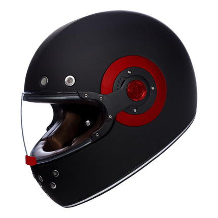 SMK Retro Full Face Helmet - front view