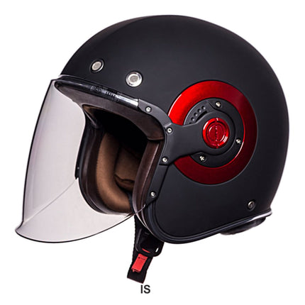 SMK Retro Jet Open Face Helmet - front view